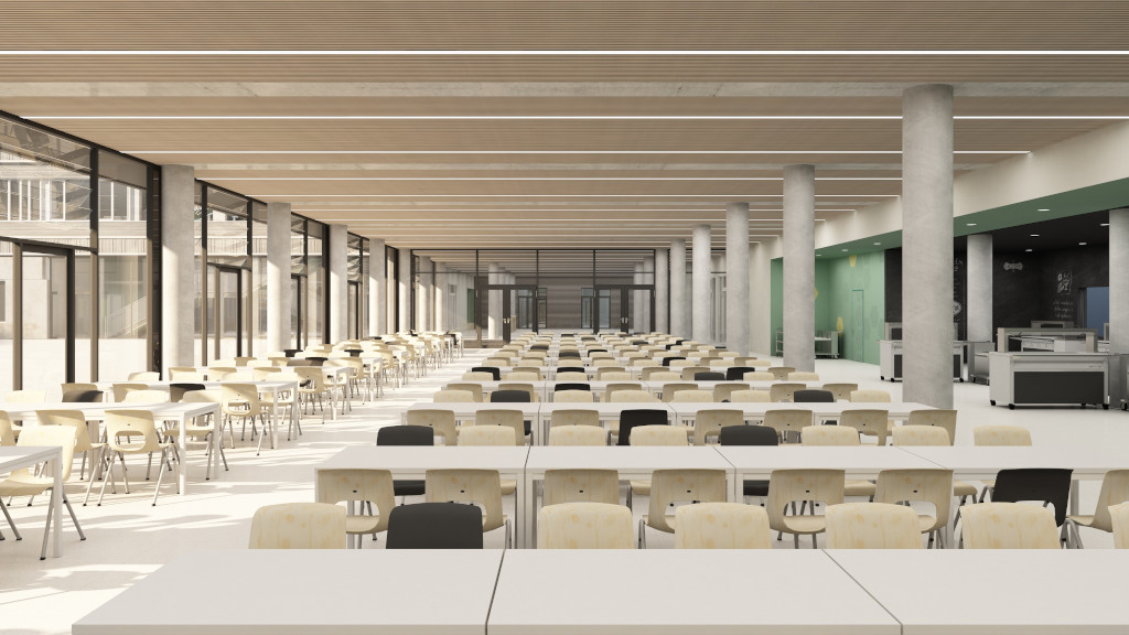 In der Mensa soll es allen Lernenden gut gehen