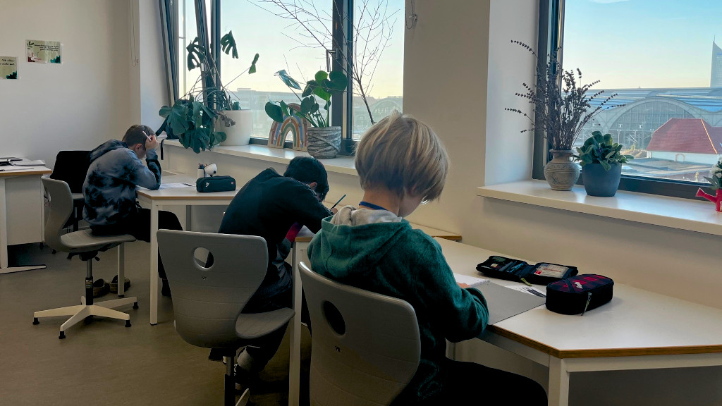 Lernen mit Aussicht statt frontal nach vorne