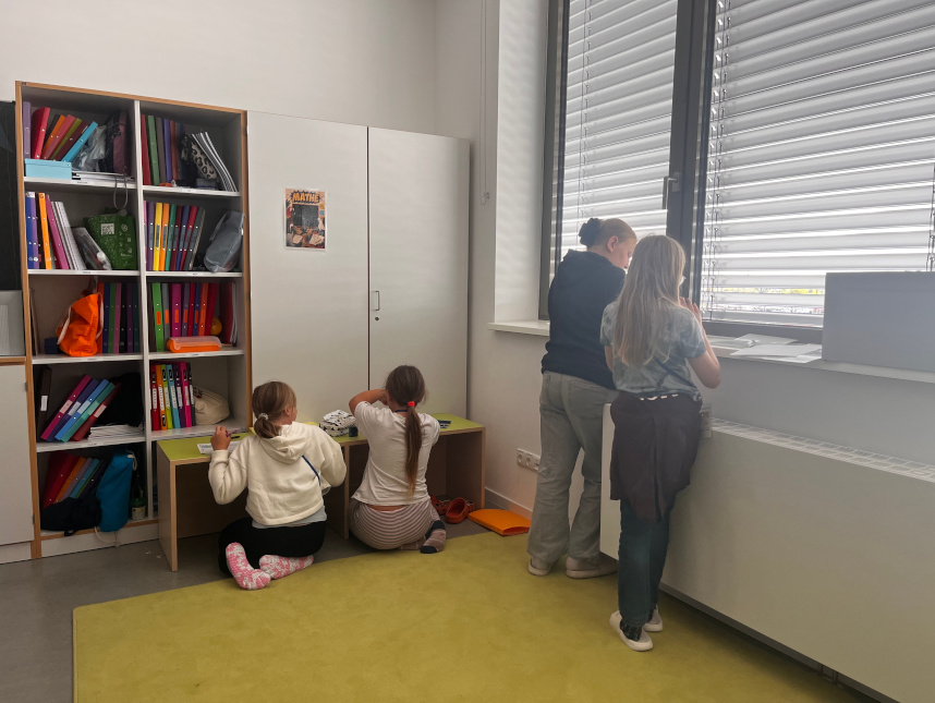 Gesunde Lernposition